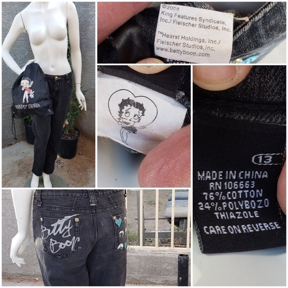 CUTE BETTY BOOP JEANS - Picture 2 of 6